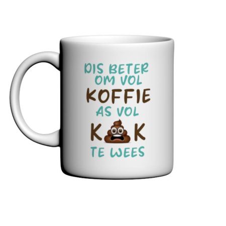 Dis Beter Om Vol Koffie ....